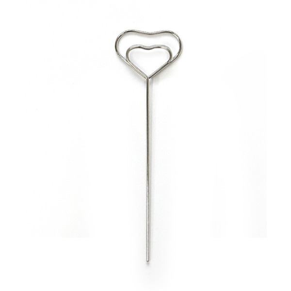 하트메모꽂이 길이10cm(1봉지10개)