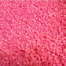 H29번 컬러비즈 약8500개 500g 연한분홍색