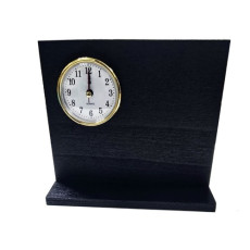 자개공예 반제품 검정(블랙)6.5cm탁상시계