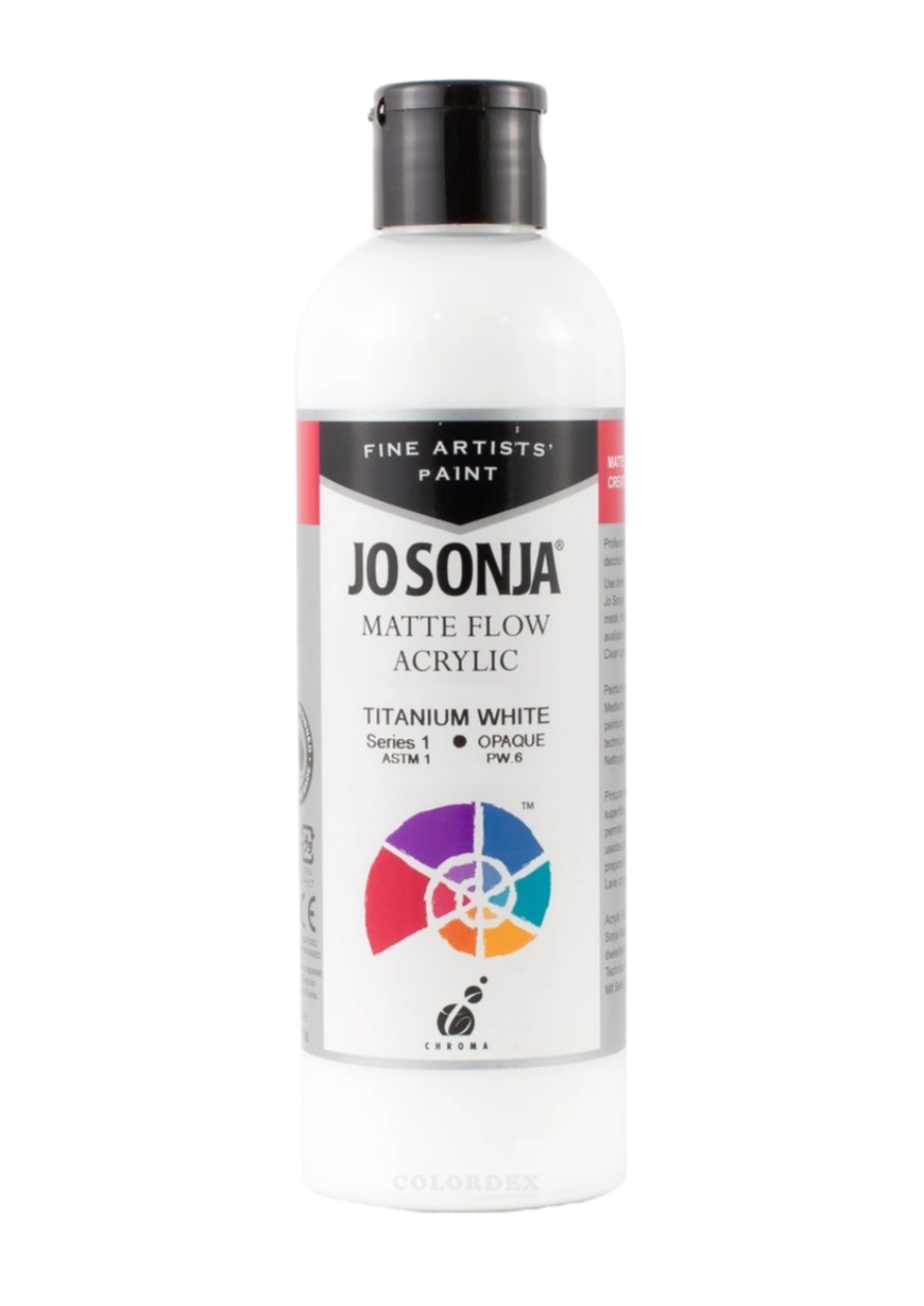 조소냐 아크릴 물감 250ml S1-109번 Titanium White 티타늄 화이트