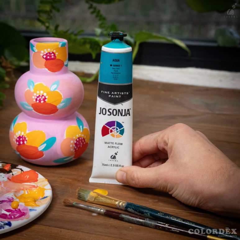 조소냐 아크릴 물감 75ml S1-102번 Aqua 아쿠아