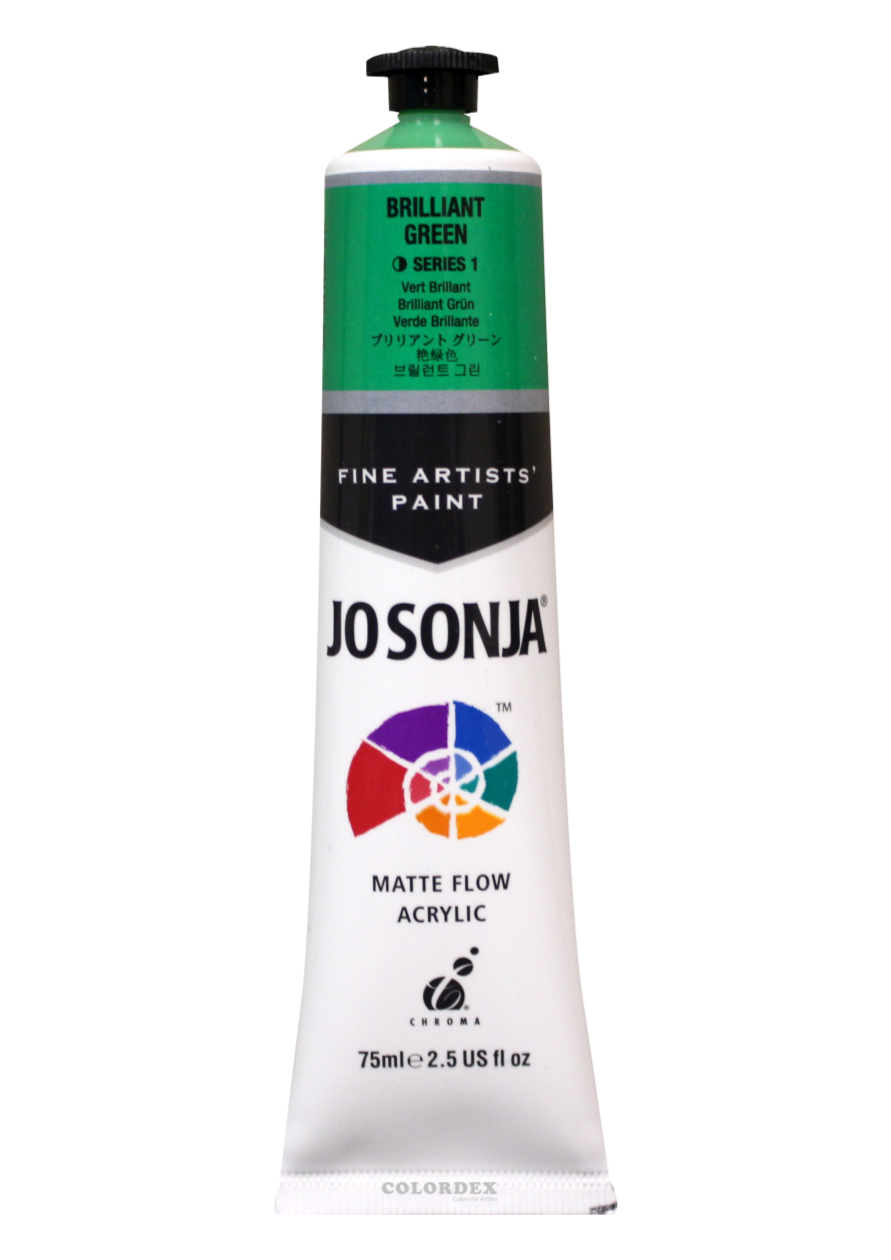 조소냐 아크릴 물감 75ml S1-103번 Brilliant Green(브릴런트그린)
