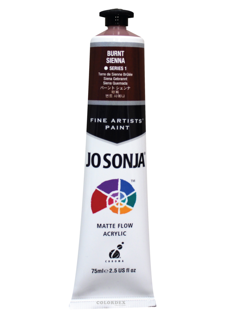 조소냐 아크릴 물감 75ml S1-106번 Burnt Sienna(번트시에나)