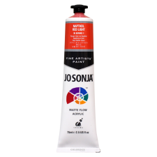 조소냐 아크릴 물감 75ml S1-118번 Napthol Red Light 납쓸레드라이트