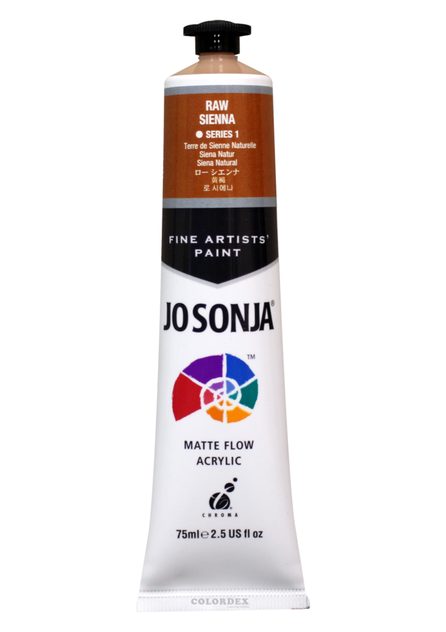조소냐 아크릴 물감 75ml S1-127번 Raw Sienna 로 시에나