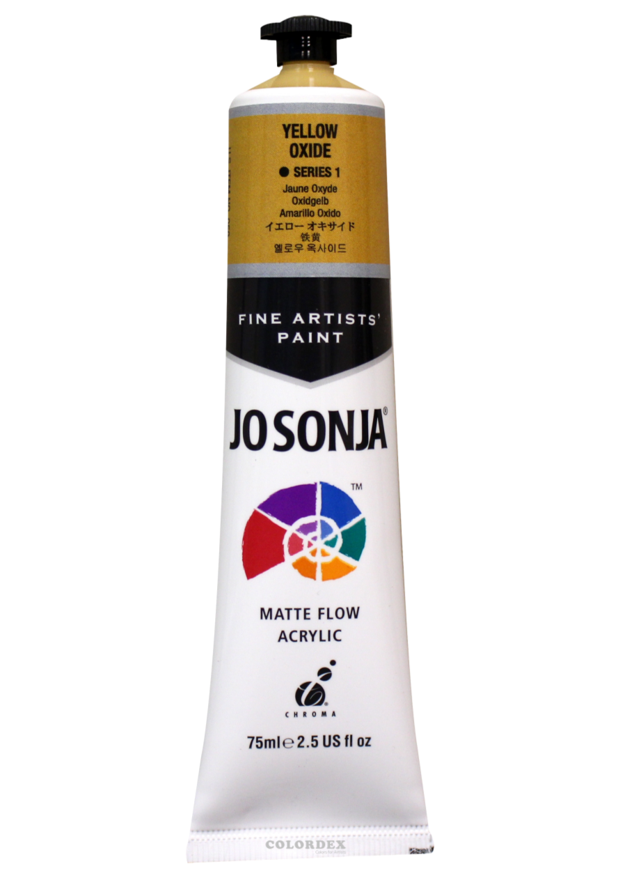 조소냐 아크릴 물감 75ml S1-140번 Yellow Oxide 옐로우 옥사이드