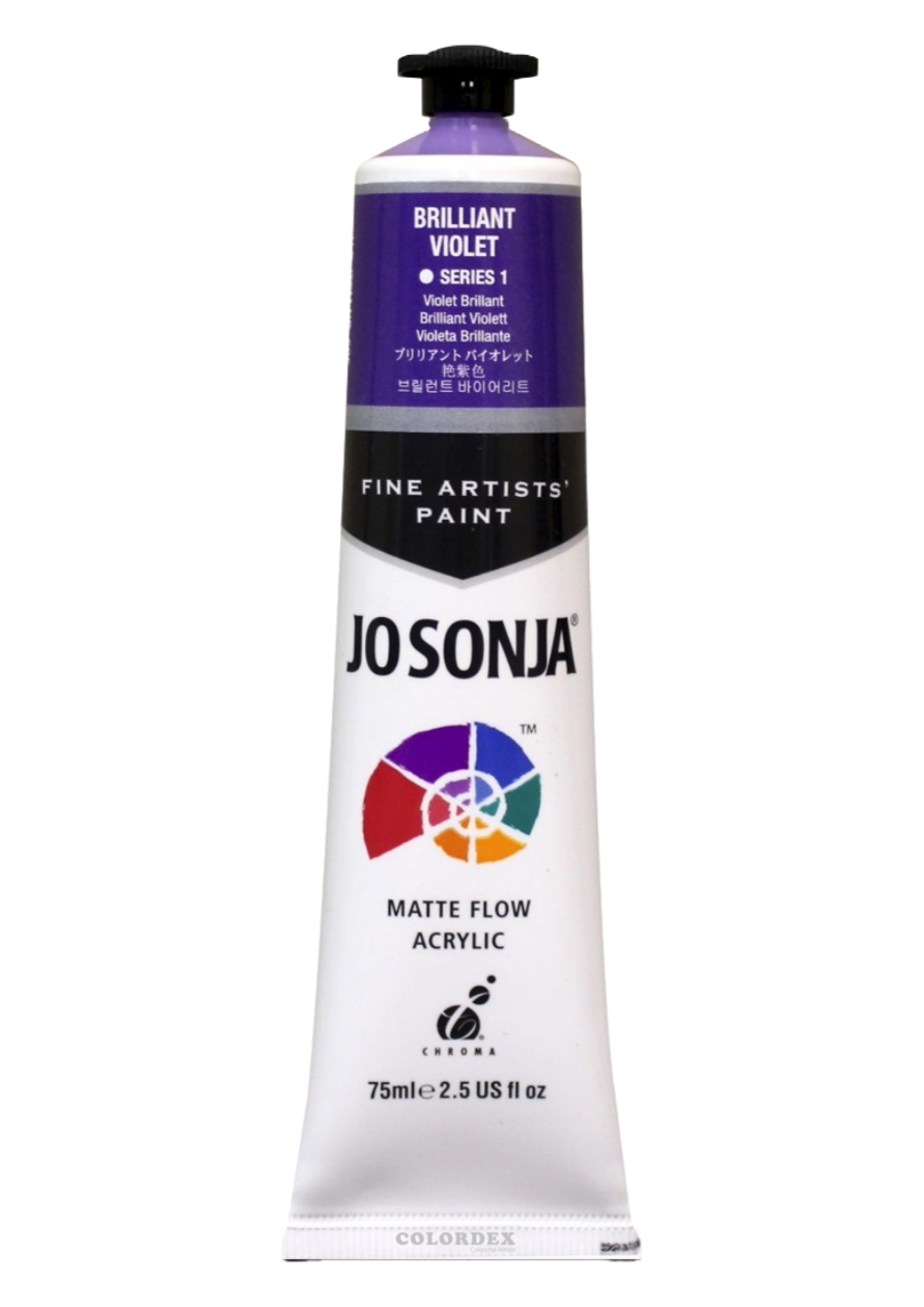 조소냐 아크릴 물감 75ml S1-143번 Brilliant Violet 브릴런트 바이어리트