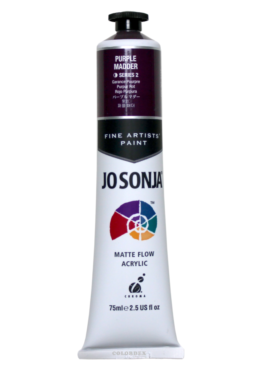 조소냐 아크릴 물감 75ml S2-616번 Purple Madder 퍼플 매더