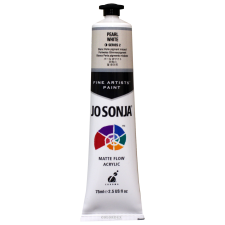 조소냐 아크릴 물감 75ml S2-695번 Pearl White 펄 화이트