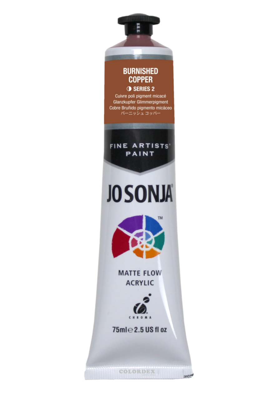 조소냐 아크릴 물감 75ml S2-696번 Burnished Copper 번니쉬드 카퍼