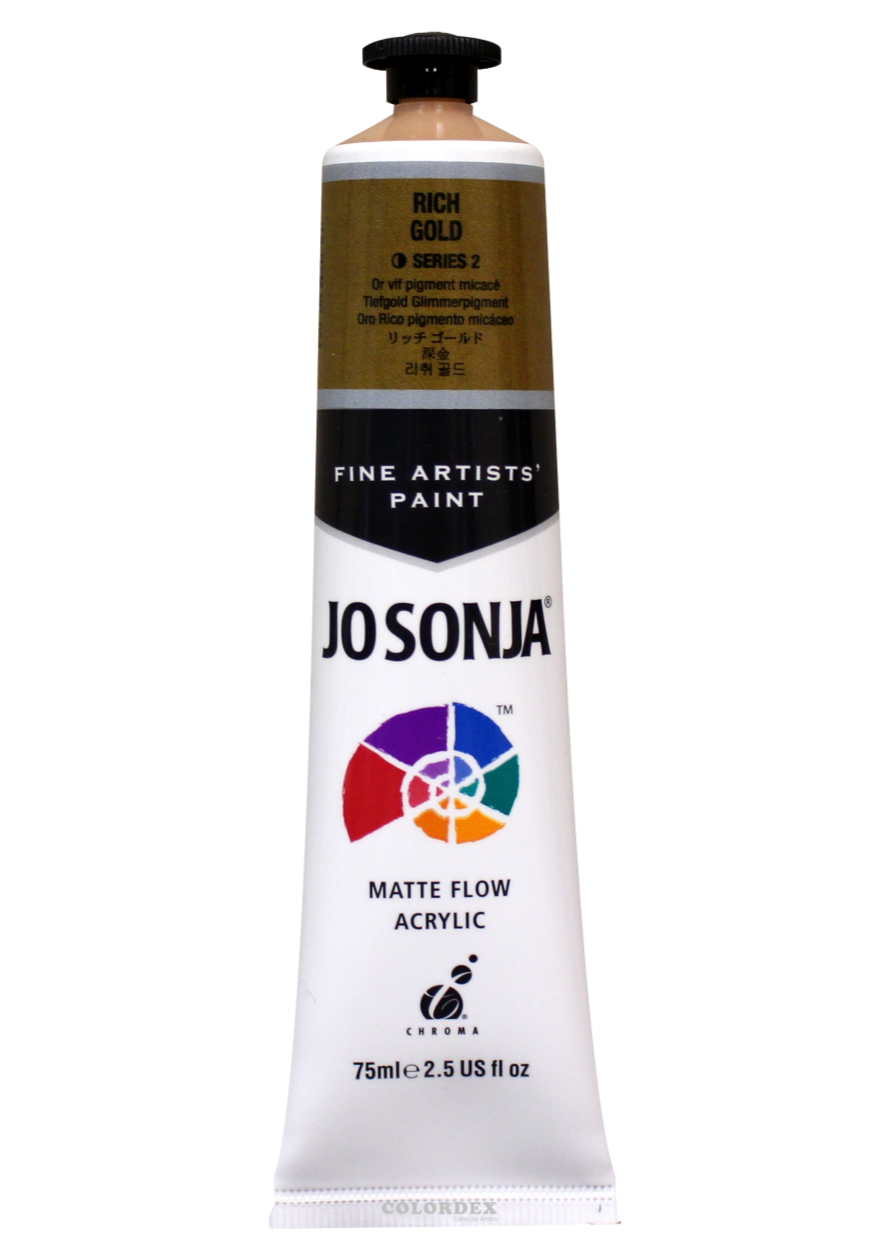 조소냐 아크릴 물감 75ml S2-698번 Rich Gold 리치 골드