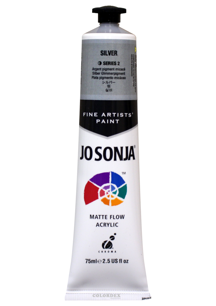 조소냐 아크릴 물감 75ml S2-699번 Silver 실버