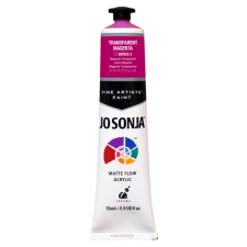 조소냐 아크릴 물감 75ml S3-609번 Trans Magenta 트랜스 마젠타