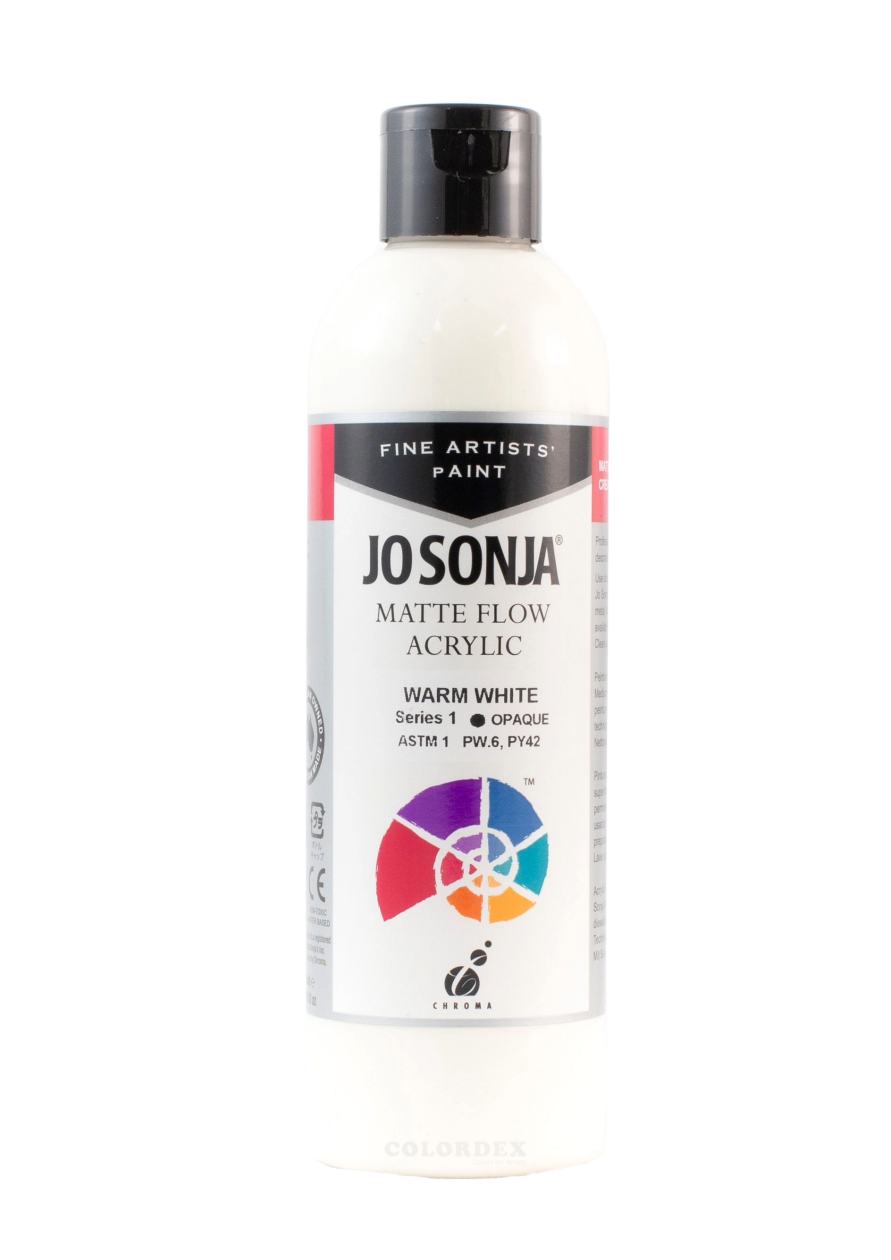 조소냐 아크릴 물감 250ml S1-138번 Warm White 웜 화이트