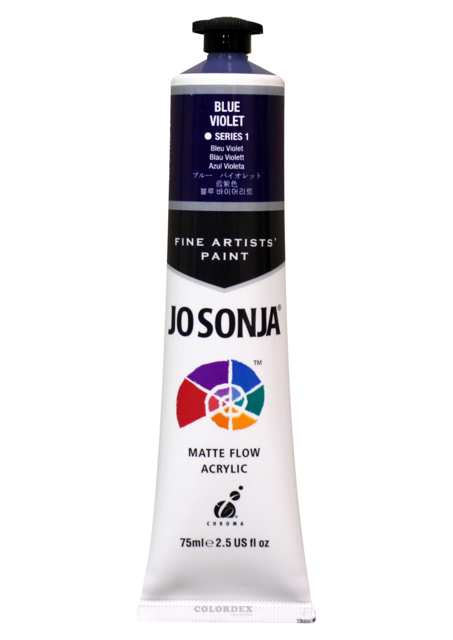 조소냐 아크릴 물감 75ml S1-158번 Blue Violet 블루 바이어리트
