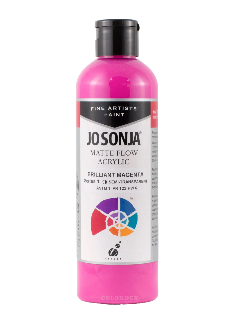 조소냐 아크릴 물감 250ml S1-142번 Brilliant Magenta 브릴런트 마젠타