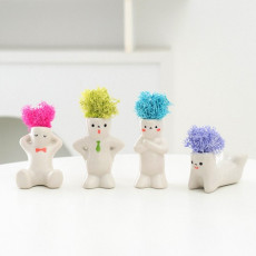 민화샵 모스 인형 화분 만들기