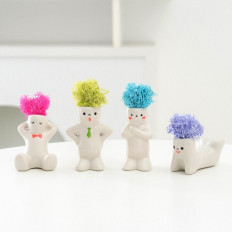 민화샵 모스 인형 화분 만들기