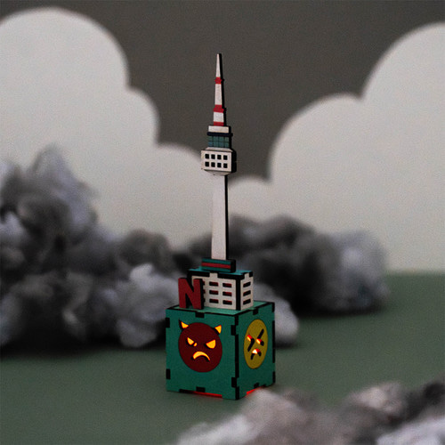 민화샵 [계기교육] 미세먼지 조명 만들기 환경 교육 무드등